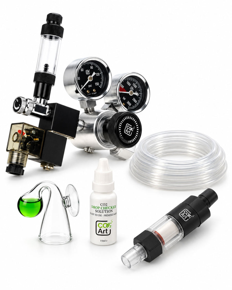 Sistem complet CO2 Pro-SE Series pentru acvariu, cu noul difuzor CO2 Inline